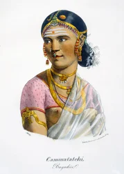 Cammatatchi, eine Tänzerin, 1827-35